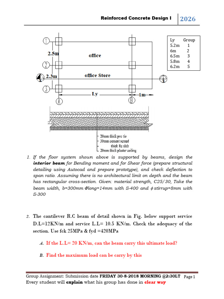 Assignment 3 | PDF | Beam (Structure) | Bending