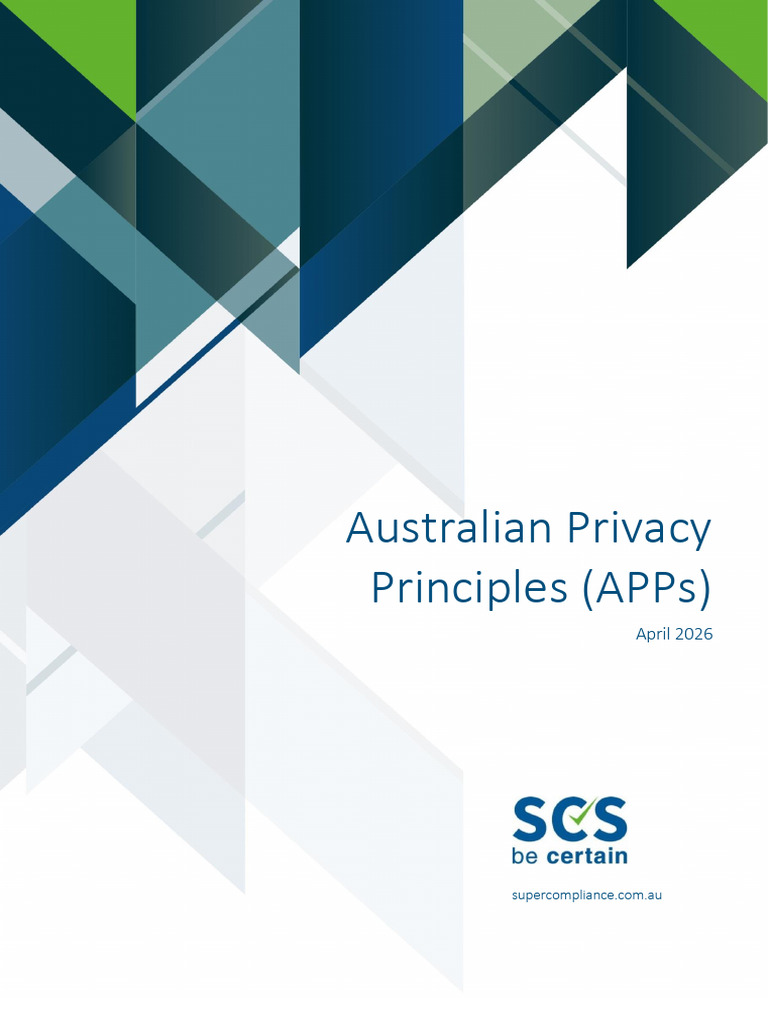 Australia privacy principle | PDF | Privacy | Justice