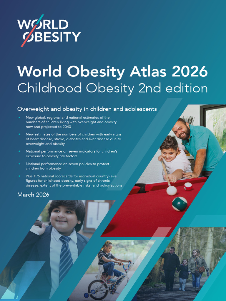 World Obesity Atlas 2026 Childhood Obesity | PDF | Obesity | Body Mass ...