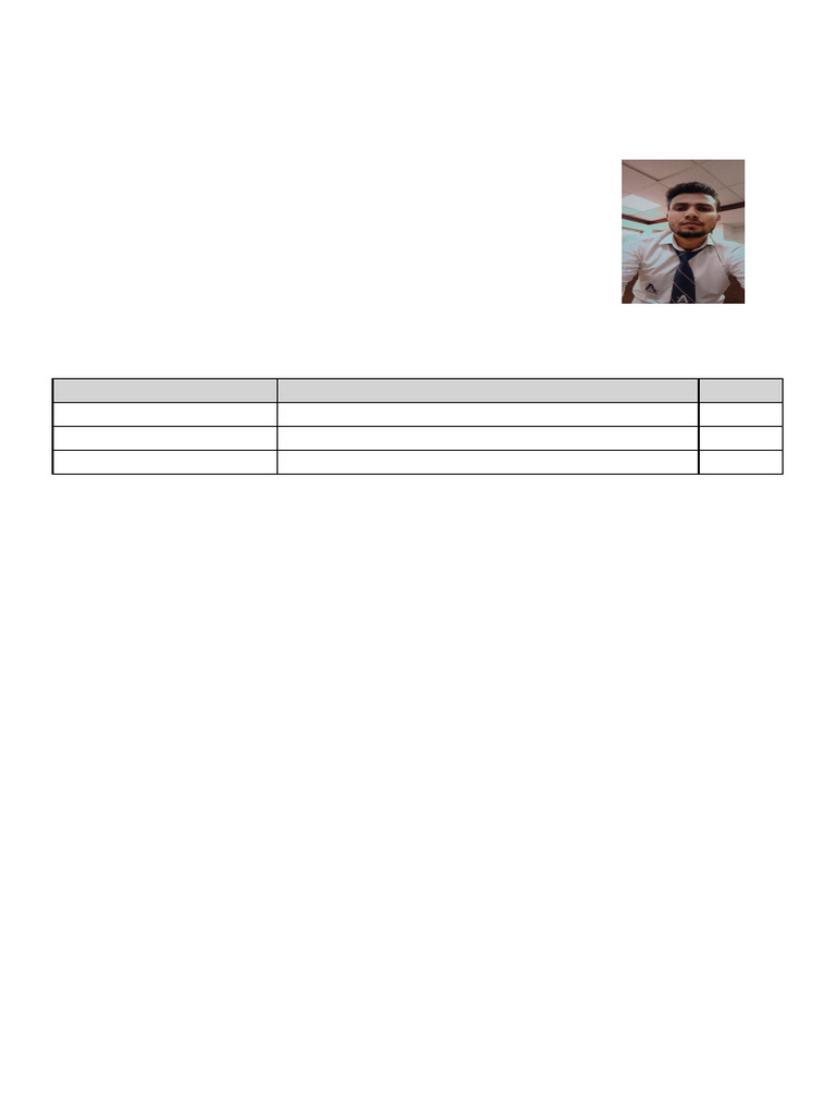 Ravi Kumar Biodata Resume | PDF