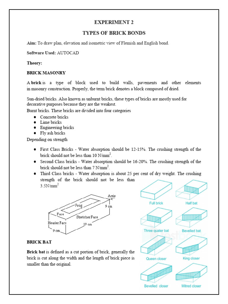 BCM part II | PDF | Brick | Building Technology