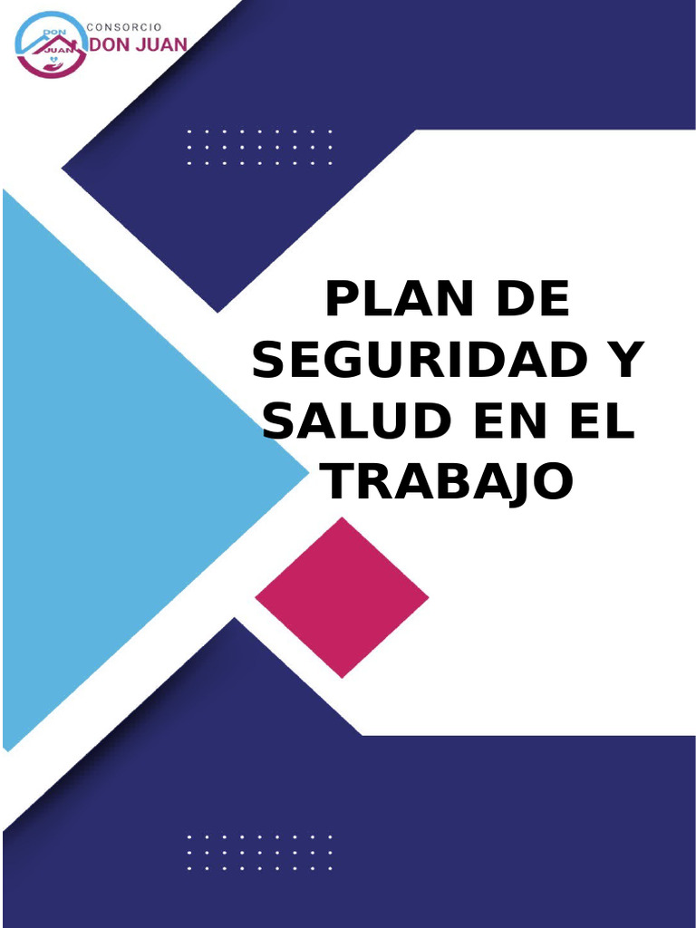 Plan de Seguridad y Salud en El Trabajo 2025 en Obra | PDF | Seguridad ...