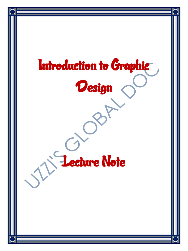 Introduction to Graphic Design_uzzi | PDF | Page Layout | Graphic Design
