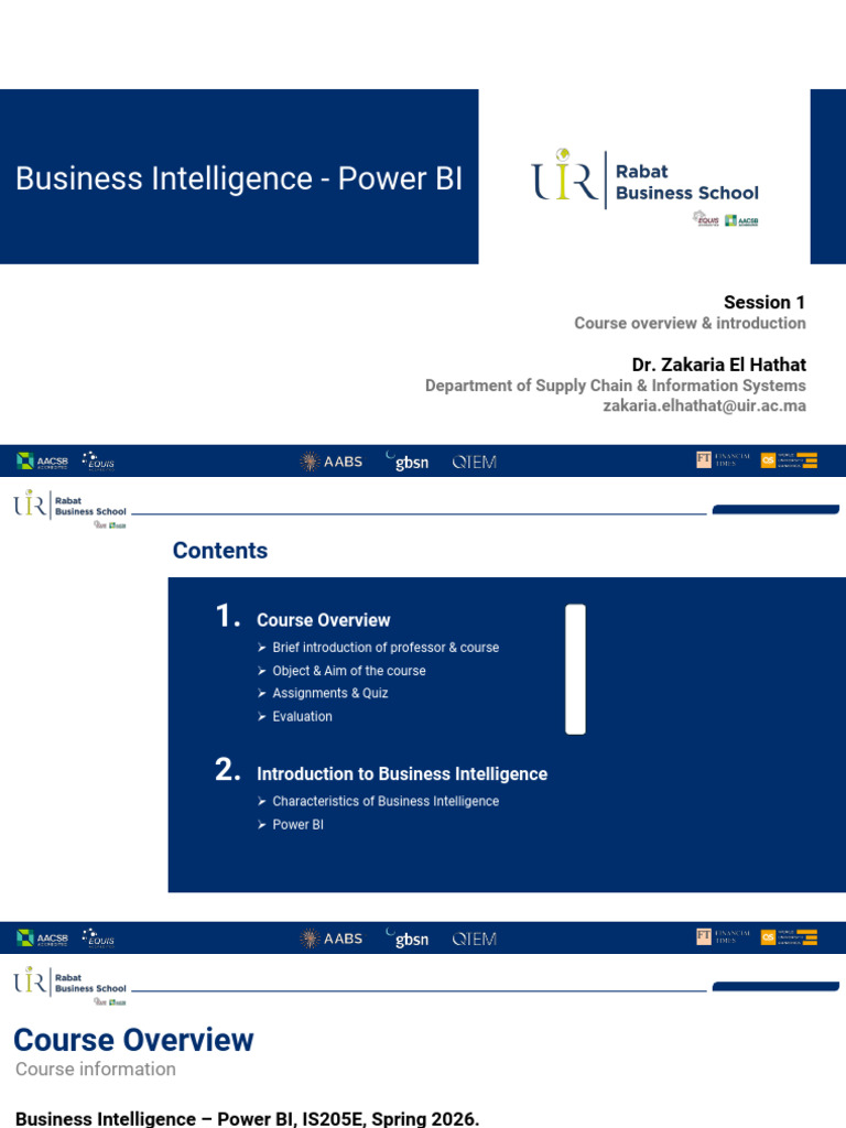 Business Intelligence (Power BI) - Introduction | PDF | Business ...