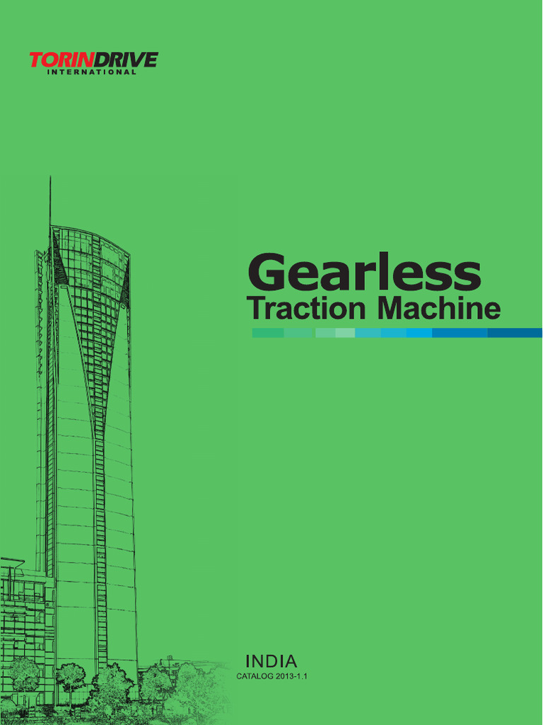 Torin Gearless Machine Catalog | PDF