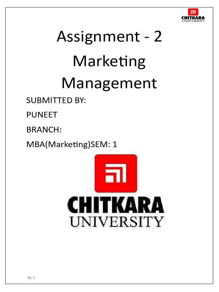 Assignment 2 Marketting Management | PDF | Starbucks | Market Segmentation