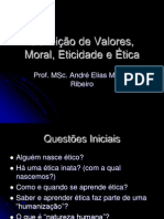 Definição de Valores, Moral, Eticidade e