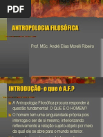 ANTROPOLOGIA FILOSÓFICA
