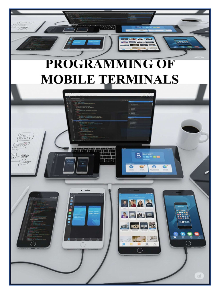 Programming of Mobile Terminals | PDF | Android (Operating System ...