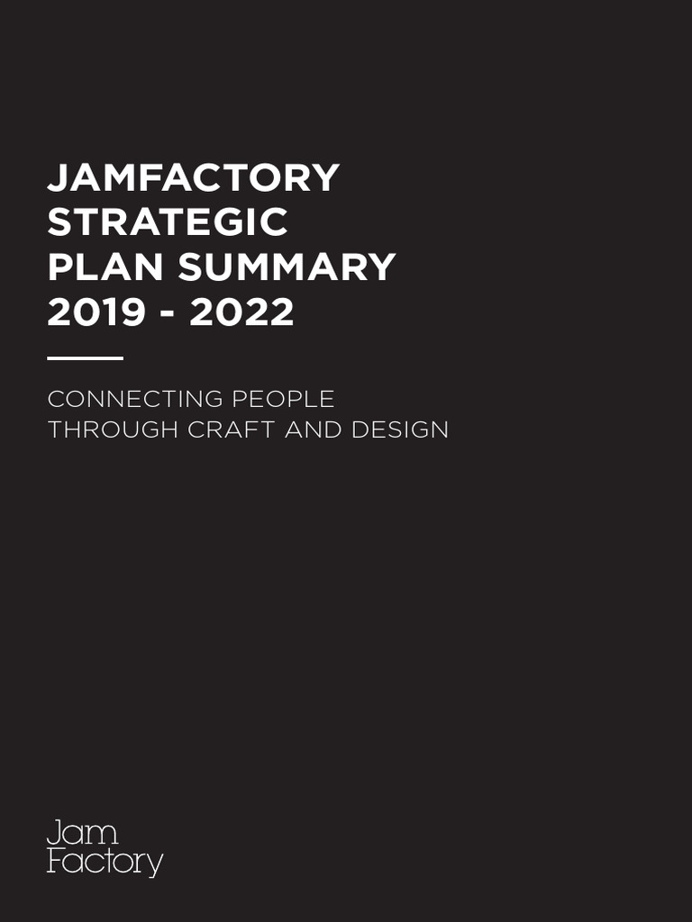 Strat Plan Summary+2019+2022 | PDF