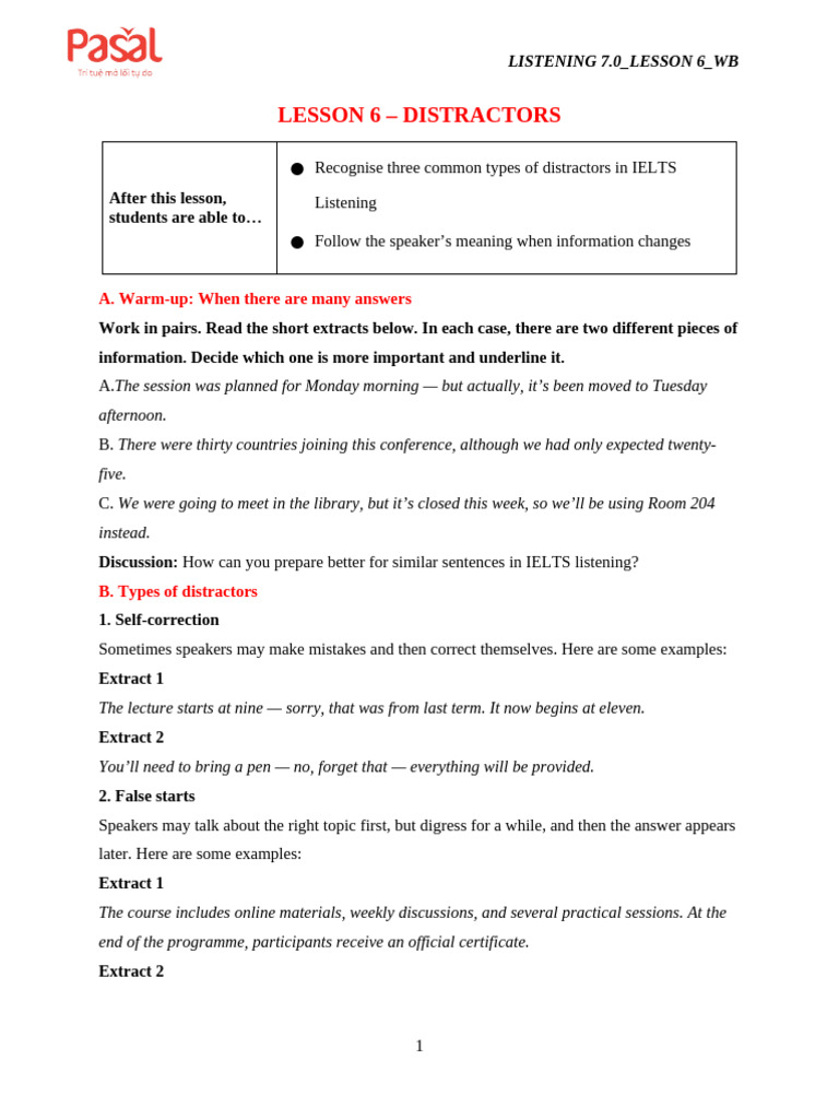 1.-CB-Lesson-6-Distractors | PDF | Mercury (Element)