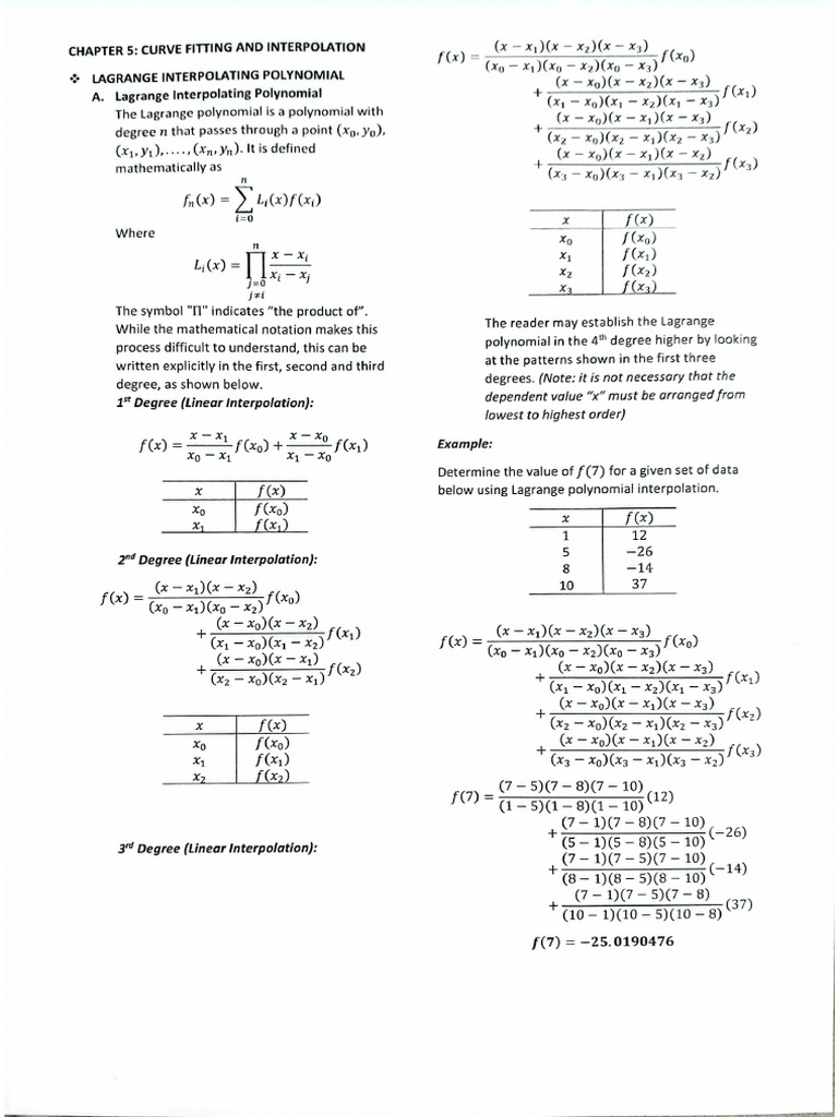Chapter 5 Math 5 | PDF