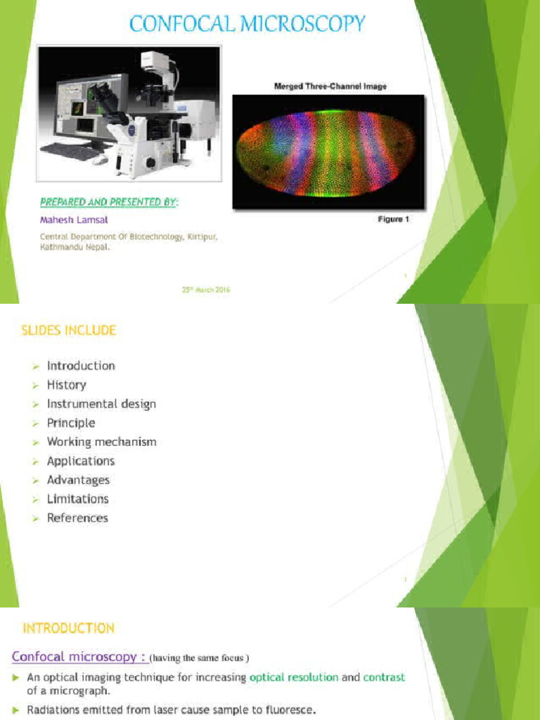 Confocal Microscopy | PDF
