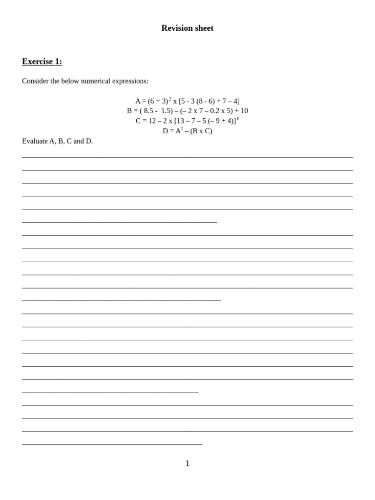 Reinforcement Worksheet | PDF