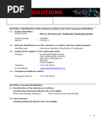 TH-18 E, S1018 E Safety Data Sheet | PDF | Dangerous Goods | Toxicity