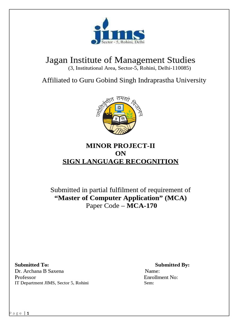 MINOR PROJECT-2 REPORT - Gauri - | PDF | Machine Learning | Computing