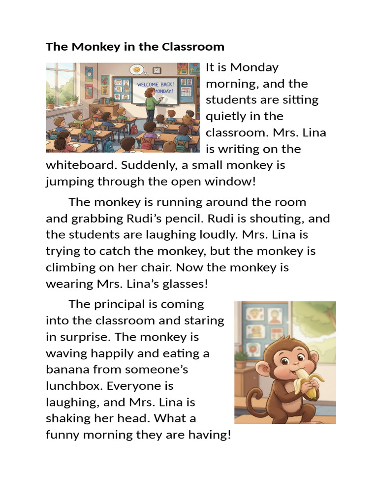 The Monkey in the Classroom | PDF