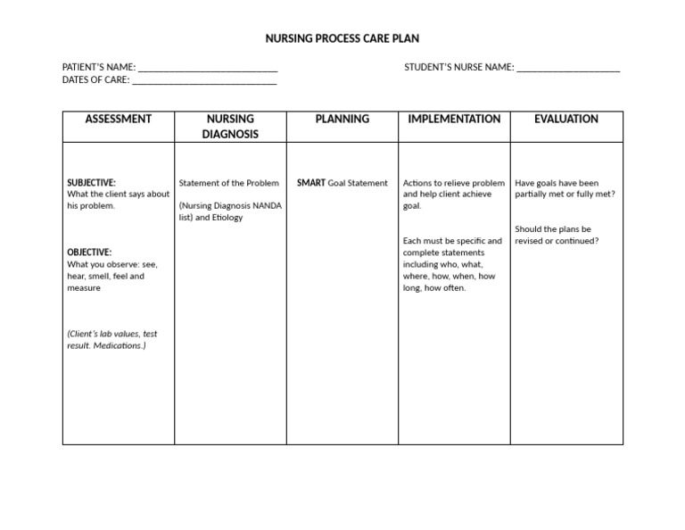 Ncp Format | PDF