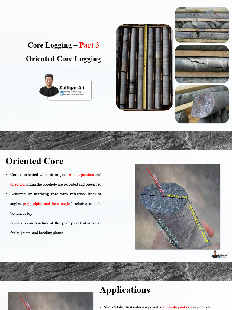 Oriented Core Logging 1758687391 | PDF | Applied And Interdisciplinary ...