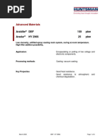 Optocast 3553 Technical Datasheet | PDF | Ultraviolet | Epoxy