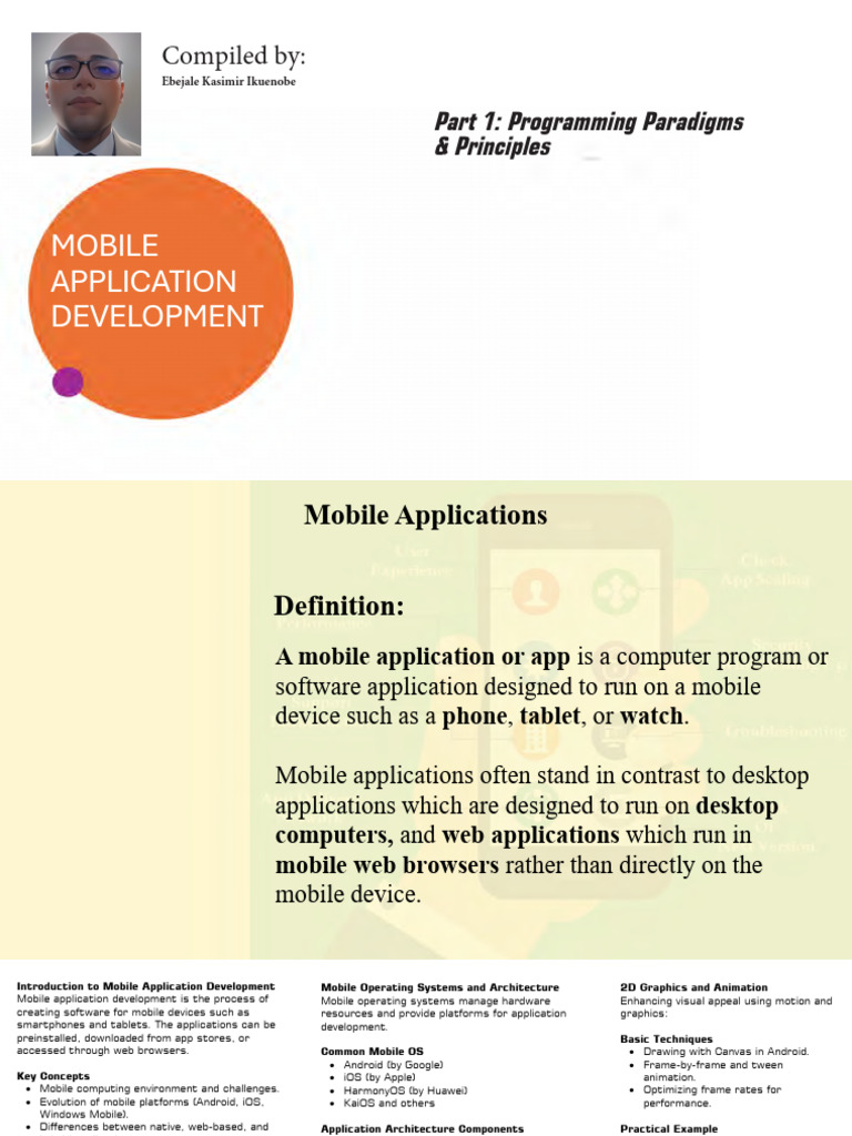 Mobile Application | PDF | Mobile App | Software Development Process
