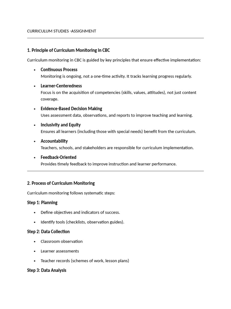 CURRICULUM STUDIES | PDF | Educational Assessment | Curriculum