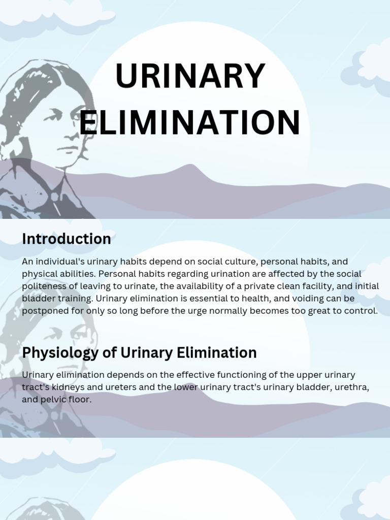 Urinary-elimination 260323 210904 | PDF | Urination | Urinary Incontinence