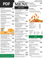 FGH Cafeteria Lunch Menu | PDF | Sauce | Hamburgers