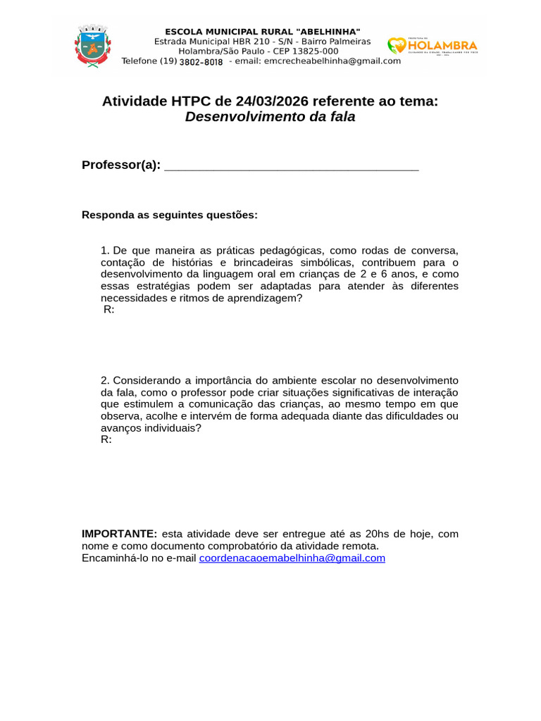 Atividade HTPC de 24.03.2026 | PDF