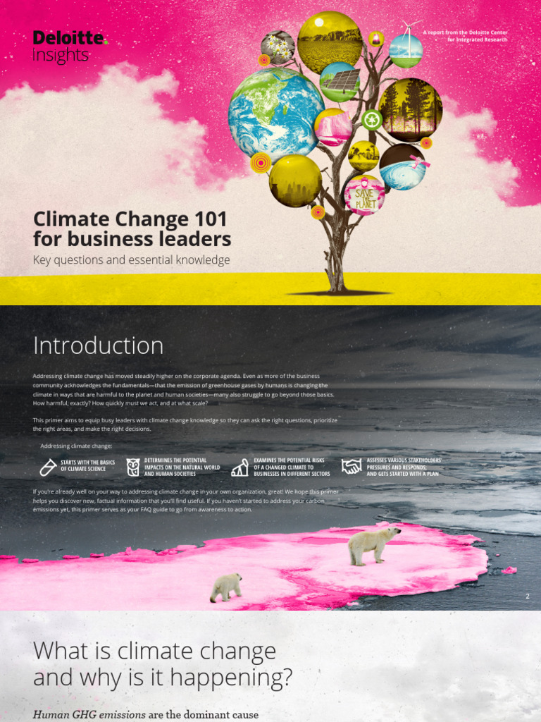 Climate change_article | PDF | Greenhouse Gas | Climate Change