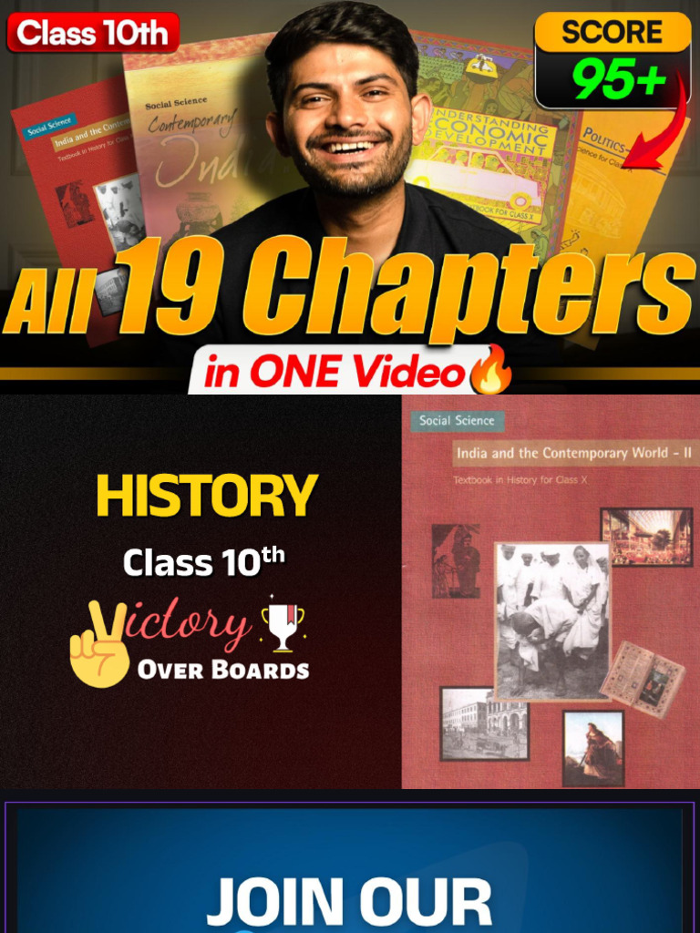 Class 10 SST All 19th Chapters | PDF