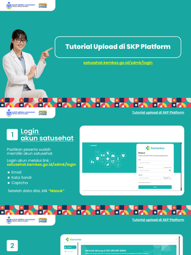 Tutorial Upload SKP Di Platform | PDF