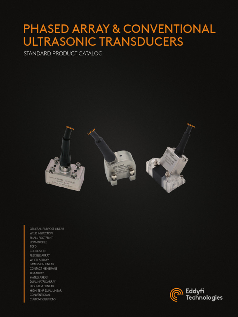 Eddyfi PAUT Probe Catalog 09.23.25 | PDF | Mechanical Engineering
