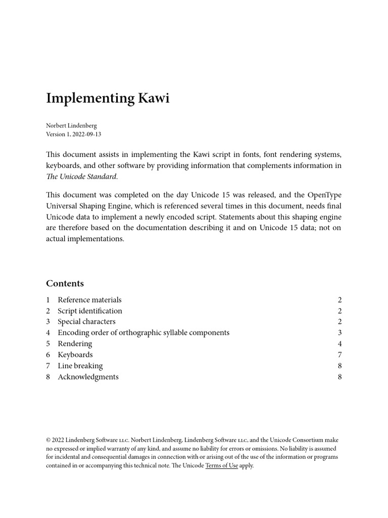 UTN48 Implementing Kawi 1 | PDF | Computer Keyboard | Text