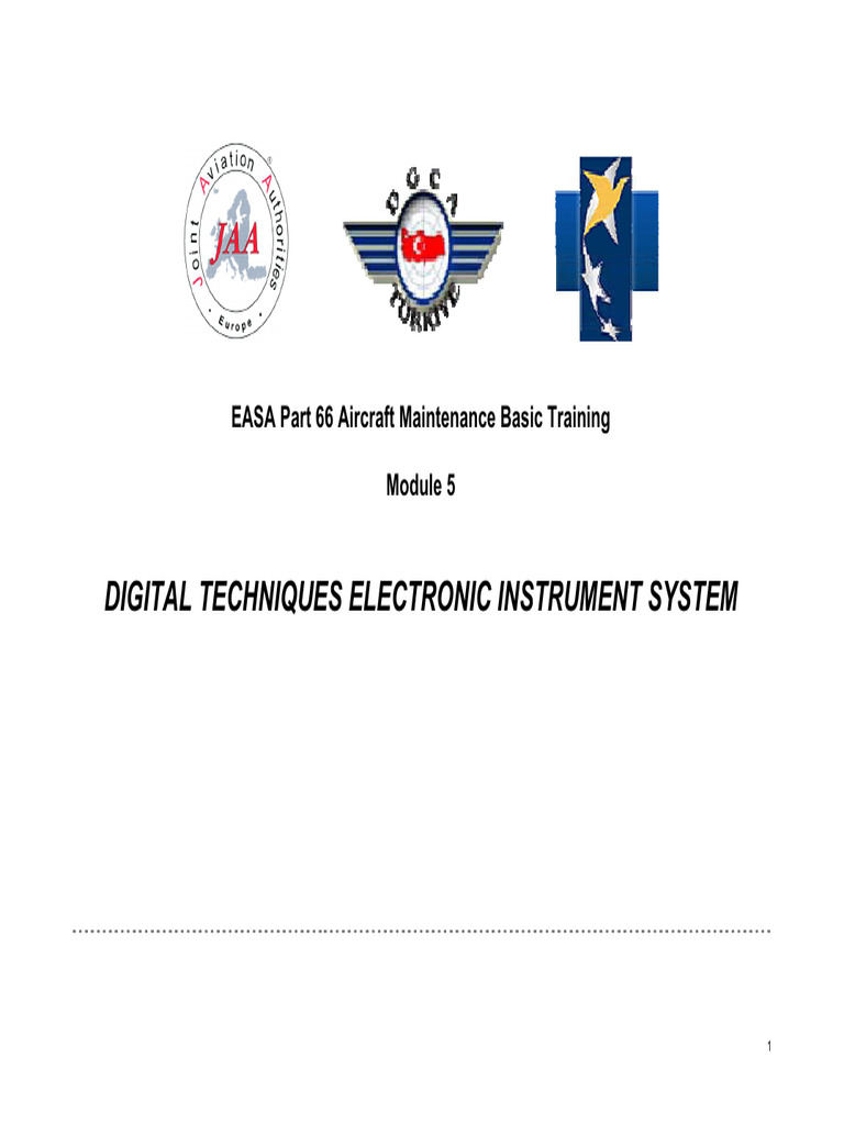 Modül 5 EASA Part 66 Aircraft Maintenance Basic Training | PDF