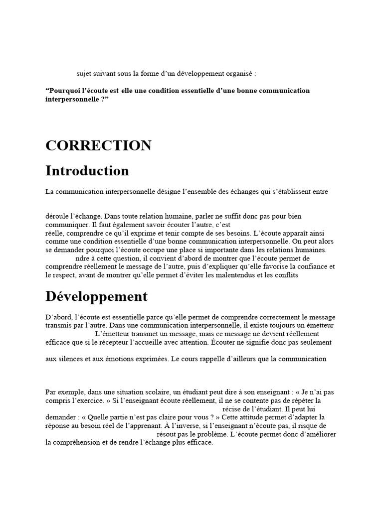 A Envoyer Aux Étudiants 1 | PDF | Communication humaine | Pédagogie