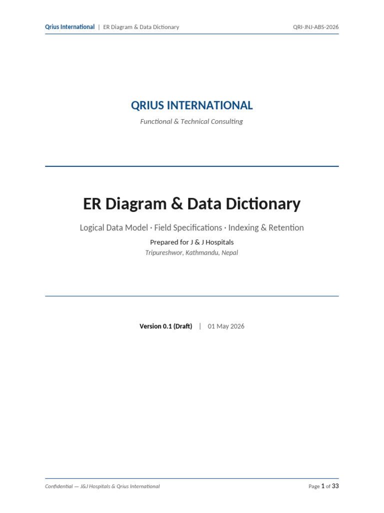 02 ER Data Dictionary | PDF | Computing | Data Management