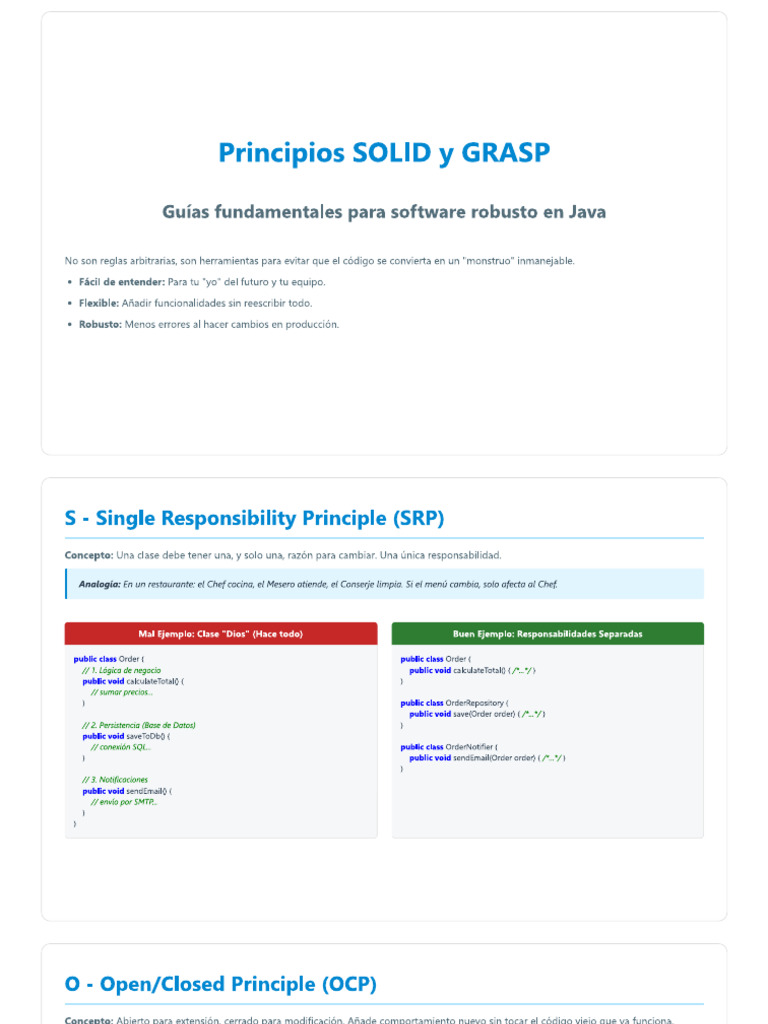 SOLID&GRASP FinalPresentation | PDF