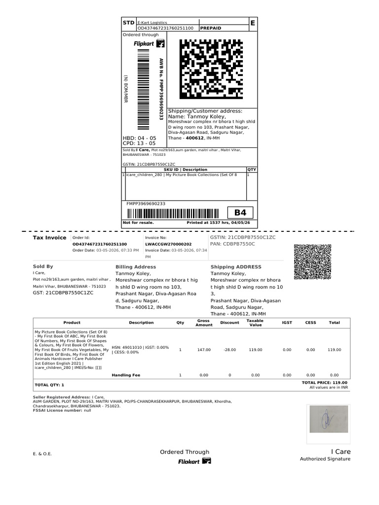 invoice_labels_1777889228437 | PDF | Invoice | Payments