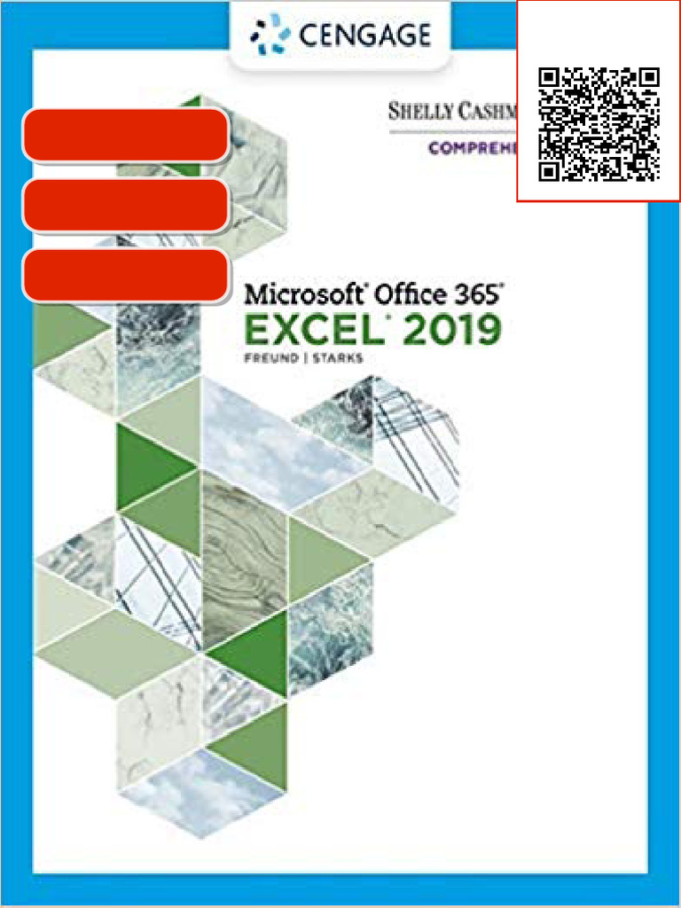 Shelly Cashman Series Microsoft Office 365 Excel 2019 Comprehensive ...