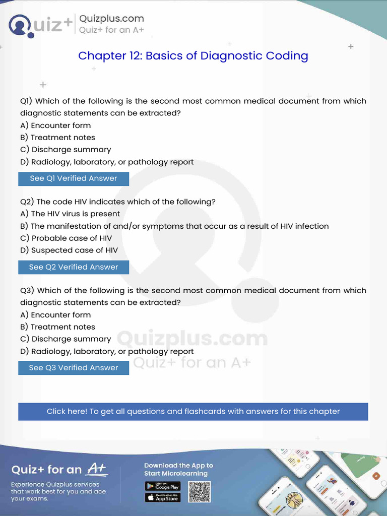 Which of the Following is the Second Most Common Medical Document From ...