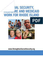 Social Security, Medicare and Medicaid Work For Rhode Island 2012
