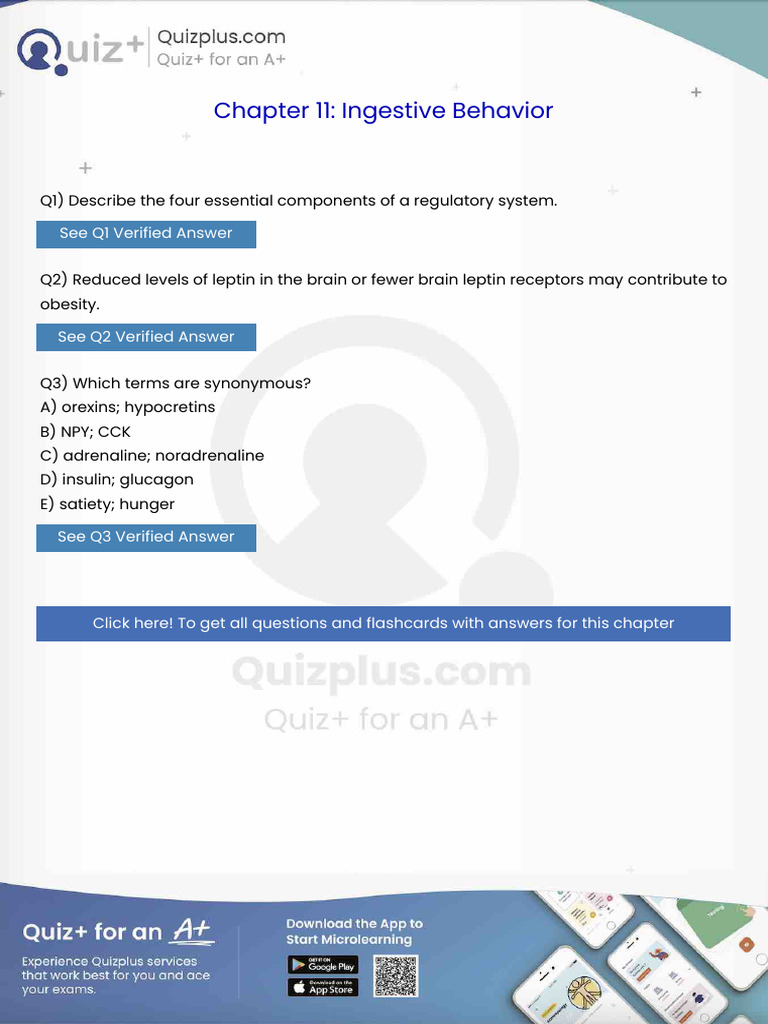Describe the Four Essential Components of a Regulatory System | PDF ...