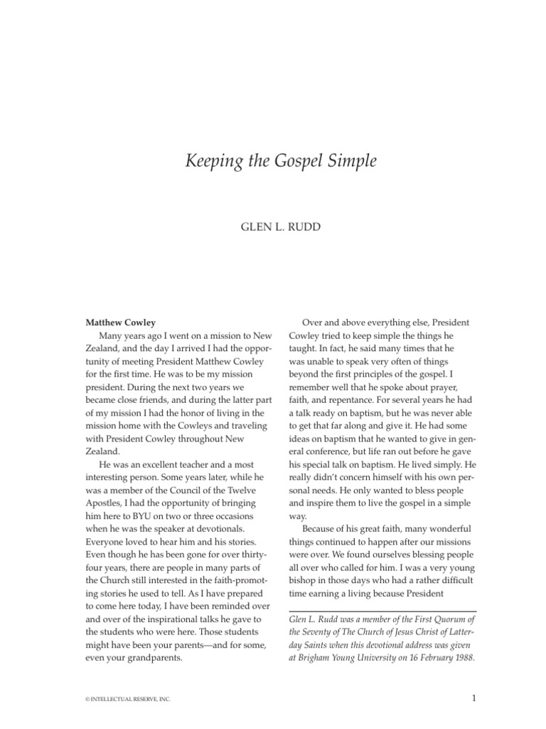 Rudd_Glen_1988_02 | PDF | Jesus | Baptism