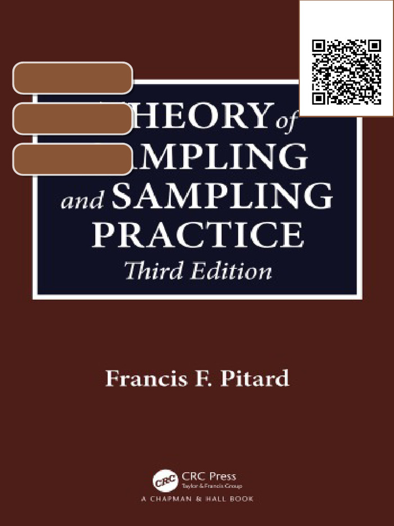 Download Ebook Theory of Sampling and Sampling Practice, Third Edition ...