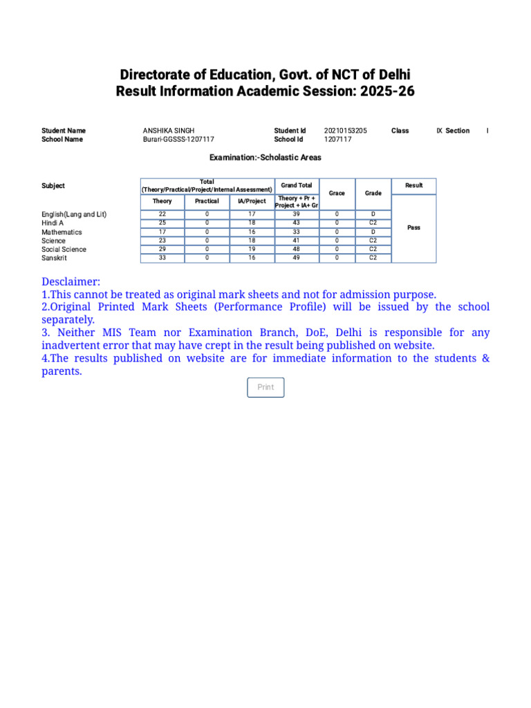 Edustud.nic.in Result FrmPubliclevelResult 23 24.Aspx Id=956824 | PDF