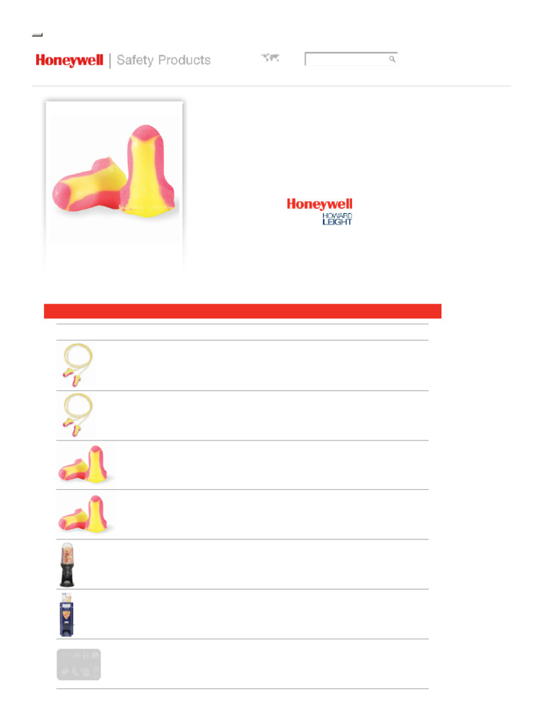 HL_laser_lite_single-use_earplug_laser-lite-single-use-earplug | PDF ...
