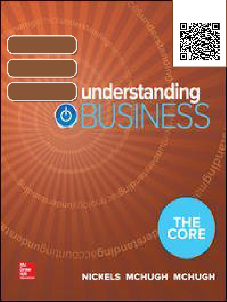 Understanding Business The Core 1st Edition by William Nickels, Susan ...
