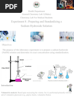 Preparing 0.2 N NaOH Solution Guide | PDF | Sodium Hydroxide | Sodium