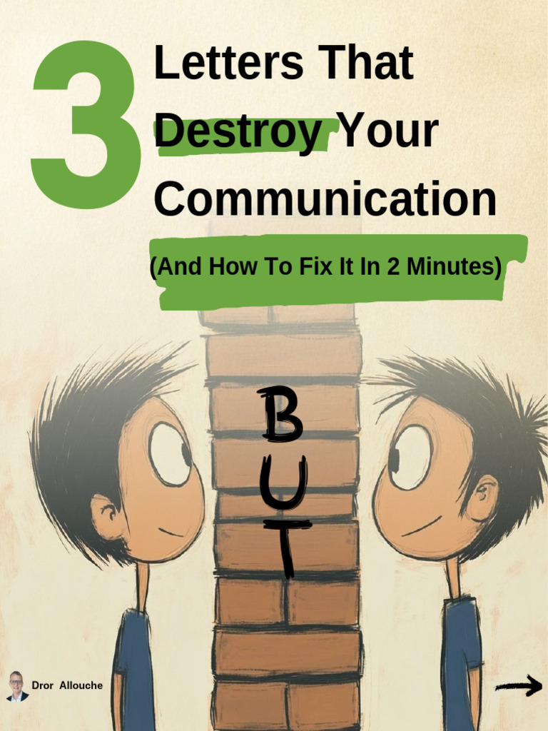 3 Letters That Destroy Your Communication 1768564995 | PDF | Psychology ...
